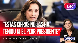 Casi el 100% de los peruanos desaprueba el mandato de DINA BOLUARTE