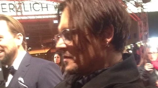 Mortdecai Premiere mit Johnny Depp - 18.01.2015 in Berlin