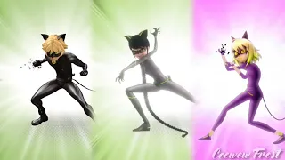 Trio Cat Holders Use Cataclysm [FANMADE SCENE]