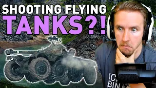 SHOOTING FLYING TANKS!!! QuickyBaby Best Moments #10