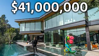 Inside a $41,000,000 Los Angeles Glass Mega Mansion