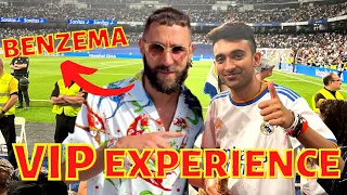 EXPERIENCING THE REAL MADRID VIP HOSPITALITY (WE MET BENZEMA!)