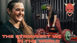 THE STRONGEST WOMAN IN THE WORLD!