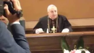 Annuncio del nuovo Arcivescovo Metropolita di Cosenza-Bisignano, Mons. Francescantonio Nolè