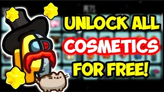 FREE STARS? | Unlock All Cosmetics on Newest Among Us 2023 For Free! | July Latest Update