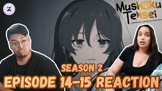 That was Rough...😢| Mushoku Tensei Season 2 Episode 14 & 15 REACTION