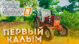 [РП] ПОМОГ БАБУШКЕ ВСПАХАТЬ ОГОРОД! FARMING SIMULATOR-19