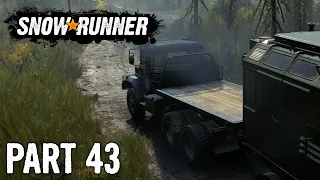 SnowRunner | Walkthrough Gameplay | Part 43 | Service Hub Recovery & Off-Roader | Xbox One