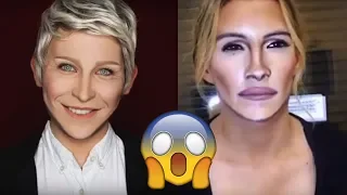 Best Makeup Transformations 2018 Michael Jackson, Kim Kardashian, Beyonce, Drake Celebrities