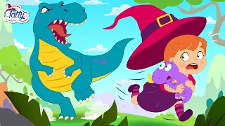 Voyage dans le temps : Tanny sauve le petit dinosaure 🦕 Dessin animé pour enfants sur les dinosaures