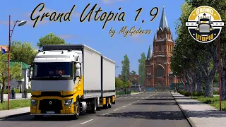 EURO TRUCK SIMULATOR 2 - GRAND UTOPIA 1.9 - DÉCOUVERTE #3