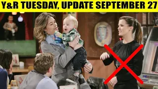 CBS Young And The Restless Spoilers Tuesday September 27 2022 - Chelsea  take Johnny out of Victoria