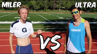 MILER VS PRO ULTRA MARATHONER! FT VO2MAXPRODUCTIONS