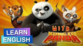 Learn English with KUNG FU PANDA | Improve your english | Learn and laugh english| English learning