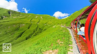 Brienz Rothorn Bahn The World’s Most Beautiful Train Ride In Switzerland 8k