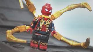 Lego Avengers Infinity War New York Battle Part 3 Unlock 17A Iron Spider suit Lego Stop Motion