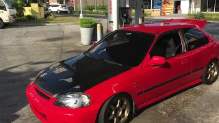 HOB CIVIC EK B18 TURBO 330 WHP