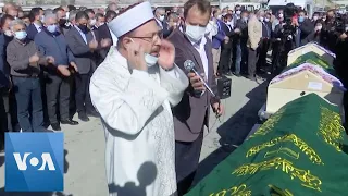 Funerals Held for Family Killed in Turkey Earthquake