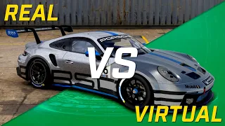 Real vs Virtual: Porsche 992 (Pilotei os dois em Interlagos)