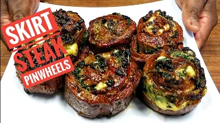 Skirt Steak Pinwheels: how to grill them on the Weber Kettle