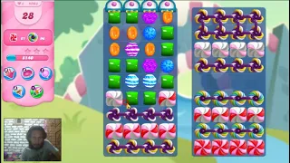 Candy Crush Saga Level 5903 - Sugar Stars, 34 Moves Completed