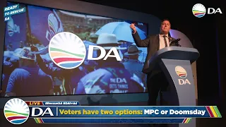 Witness the premiere of the DA's advert ahead of the 2024 Election