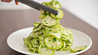 Zucchini in 5 minutes ❗ before which no one can resist. Delicious marinated zucchini