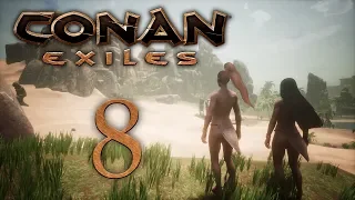 Conan Exiles - прохождение игры на русском - Легкие доспехи! [#8] | PC