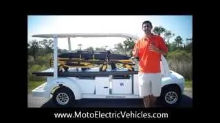 Electric Ambulance Medical Golf Cart- From Moto Electric Vehicles