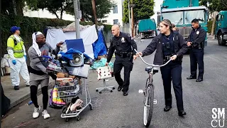 Homeless Encampment Clean-up in Venice