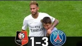 PSG vs RANNES all goals and highlights 2018 / 2019