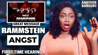 SINGER REACTS | FIRST TIME HEARING RAMMSTEIN - Angst (Official Video) REACTION!!!😱