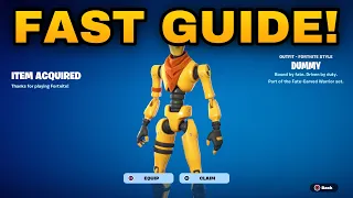 How To COMPLETE ALL DUMMY’S JOYRIDE QUESTS CHALLENGES in Fortnite! (Quests Guide)