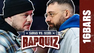 SIDO VS SAVAS - DAS GROßE RAPQUIZFINALE MIT MC BOGY & MR. RAP | 16BARS