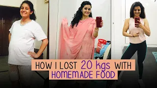My Post-pregnancy Weight Loss of 20 kgs with Homemade Food | Fat To Fit | Fit Tak