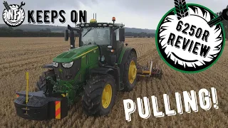 JOHN DEERE 6250R | WALKAROUND + FULL TEST | 8 LEG GRANGE SUBSOILER | GOOD SIZE! GOOD POWER!