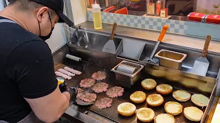 Popular Handmade Hamburger – Korean Street Food
