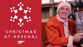 LEAH PLAYS A SONG WITH FRIMMY! 😂 | Secret Santa with Arsenal Women