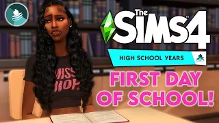 THE NEW KID AT SCHOOL! // The Sims 4 High School Years Let's Play Ep. #1