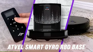 Atvel SmartGyro R80 Base self-cleaning robot vacuum cleaner review: cleaning quality tests