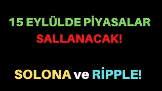 ALTINDA SIKICI GÜNLER BİTİYOR! #BİTCOİN!! 15 EYLÜLE DİKKAT!