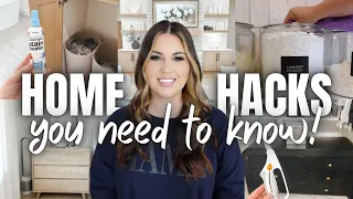 10 *SIMPLE* HOME HACKS YOU NEED TO KNOW | HOME HACKS THAT MAKE LIFE EASIER | EASY HOME HACKS 2024