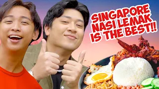Whose Nasi Lemak is the best? - Singapore VS Malaysia
