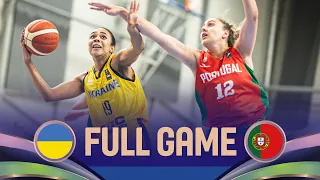 Ukraine v Portugal | Full Basketball Game | FIBA Women's EuroBasket 2025 Qualifiers