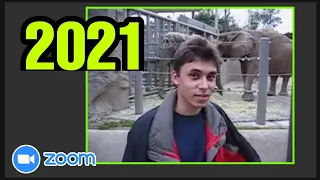 If ME AT THE ZOO was made in 2021 - Parody