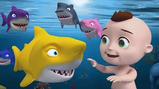 Baby Shark Doo Doo, Johny Johny Yes Papa + More Nursery Rhymes! Best Songs &3D Cartoon for Toddlers!