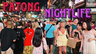 【🇹🇭 4K】Patong Nightlife: Bangla and Coastal Road in Phuket 2023