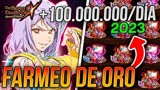 FARMEO DE ORO 2023!! 📈 *+100,000,000/DÍA* ¡LOS MEJORES EQUIPOS! 🙂 | Seven Deadly Sins: Grand Cross