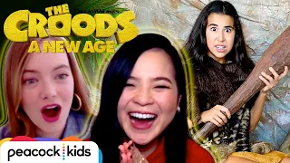 I CRUSHED My Audition for Emma Stone & Kelly Marie Tran | THE CROODS: A NEW AGE