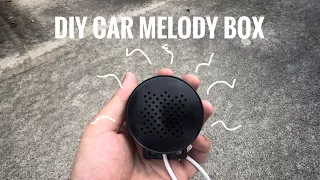 DIY melody box kereta bawah RM50!!